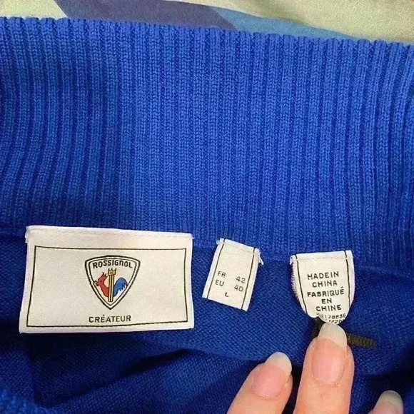 NWT ROSSIGNOL Women's Tonal Skirt 100% wool in Sz S and L “the mount of love” - Picture 9 of 12